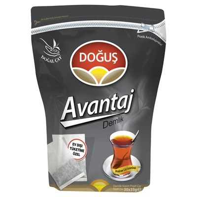Doğuş Avantaj Demlik Poşet Çay 30*35g - 1050g Karadeniz Harmanı 4'li Avantaj Paketi ürün görseli 1