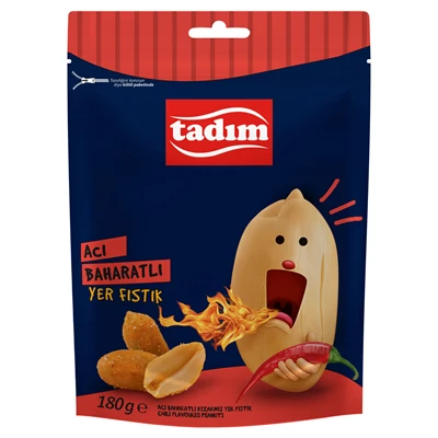 Tadım Acı Yer Fıstığı 180 G - Pratik ve Lezzetli Atıştırmalık 8'li Avantaj Paketi ürün görseli 1