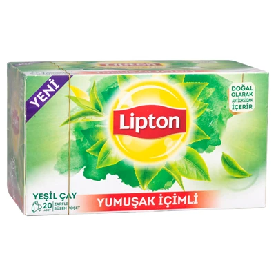Lipton Yeşil Çay 20'li Yumuşak İçim 395 g 6'li Avantaj Paketi ürün görseli 1