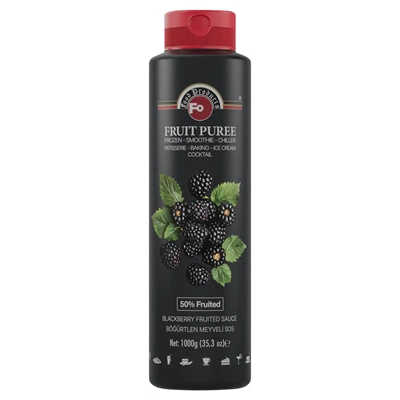Fo Böğürtlenli Meyveli Sos 1 Kg - Pratik Pastacılık Ürünü 3'li Ekonomik Paket ürün görseli 1
