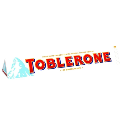 TOBLERONE Beyaz Çikolata 100G - Efsanevi Lezzet 3'li Ekonomik Paket ürün görseli 1