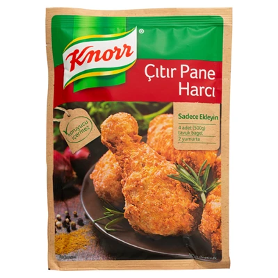 Knorr Çıtır Pane Harcı 90G - Koruyucu Katkı Maddesi İçermez 8'li Avantaj Paketi ürün görseli 1