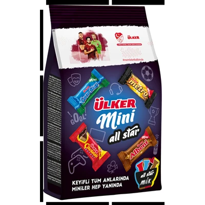 Ülker Karma Mini Paket 91 g - Çikolata Kaplama Çeşitleri 8'li Avantaj Paketi ürün görseli 1