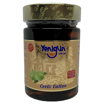 Yenigün Gold Reçel 400 G Ceviz - %50 Meyve İçerikli Kahvaltılık 3'li Ekonomik Paket ürün görseli 1