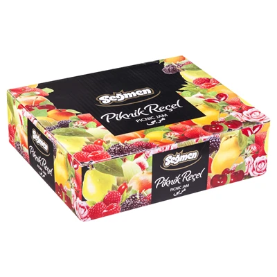 Seğmen Piknik Reçel Vişne 100x20g Pratik Kahvaltılık 2'li Ekonomik Paket ürün görseli 1
