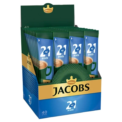 JACOBS Mix Kahve 2'si 1 Arada 40x10 G Pratik Çözüm 3'li Ekonomik Paket ürün görseli 1