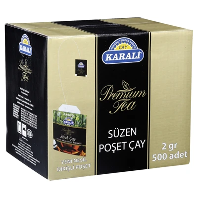 KARALİ Bardak Poşet Çay 500*2G Tiryaki Lezzeti 1000g ürün görseli 1