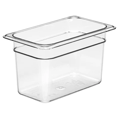 Cambro Gastronom Küvet Polikarbon 15cm 1/4 46Cw135 - Dayanıklı Saklama Kabı 5'li Avantaj Paketi ürün görseli 1