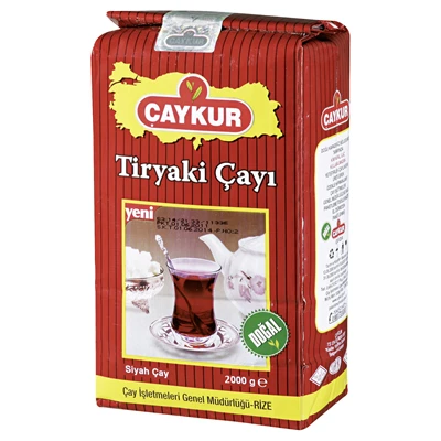 ÇAYKUR Tiryaki Çay 2 Kg Ev Dışı Tüketim - Özel Harman 3'li Ekonomik Paket ürün görseli 1