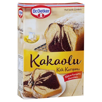 Dr. Oetker Kek Karışımı 350 G Kakao İki Renkli Kek 6'li Avantaj Paketi ürün görseli 1