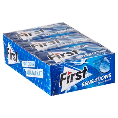 First Sensation Sakız 12x27 G Damla Sakızlı Ferahlatıcı 5'li Avantaj Paketi ürün görseli 1