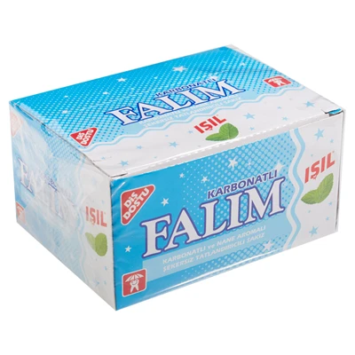 FALIM Sakız 100Lü Işıl Nane - Yoğun Aromalı Uzun Süreli Çiğneme Keyfi 3'li Ekonomik Paket ürün görseli 1