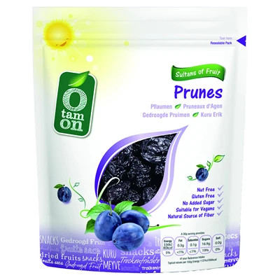 Otamon Kuru Erik 150 G - Yüksek Lifli Sağlıklı Atıştırmalık 5'li Avantaj Paketi ürün görseli 1