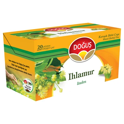 Doğuş Ihlamur Çayı 20'li Poşet - 32 g Doğal Bitki Çayı 6'li Avantaj Paketi ürün görseli 1