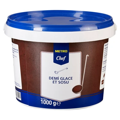 METRO Chef Demi Glace Sos 1 Kg - Yoğun Aromalı Fransız Lezzeti 5'li Avantaj Paketi ürün görseli 1