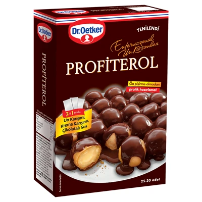 Dr. Oetker Profiterol 305 G Hazır Tatlı Karışımı 6'li Avantaj Paketi ürün görseli 1