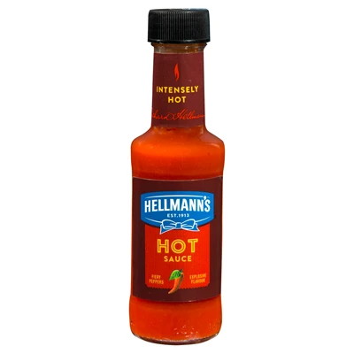 HELLMANN'S Acı Sos 95 ml (12'li Paket) - 3 Biberli Lezzet 6'li Avantaj Paketi ürün görseli 1