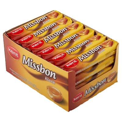 Missbon Şeker 24 X 43 G Tereyağlı - Ağızda Eriyen Lezzet 6'li Avantaj Paketi ürün görseli 1