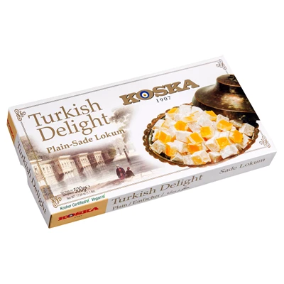 KOSKA Lokum 500G Sade - Geleneksel Türk Lezzeti 4'li Avantaj Paketi ürün görseli 1