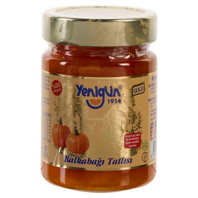 Yenigün Gold Reçel 400 G Balkabağı - %65 Meyve İçerikli Ev Tipi Reçel 5'li Avantaj Paketi ürün görseli 1
