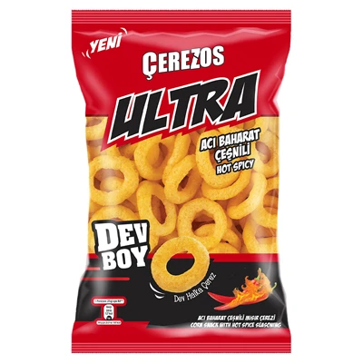 ÇEREZOS Mısır Çerezi Dev Boy 150 G Acılı Baharatlı Atıştırmalık 8'li Avantaj Paketi ürün görseli 1
