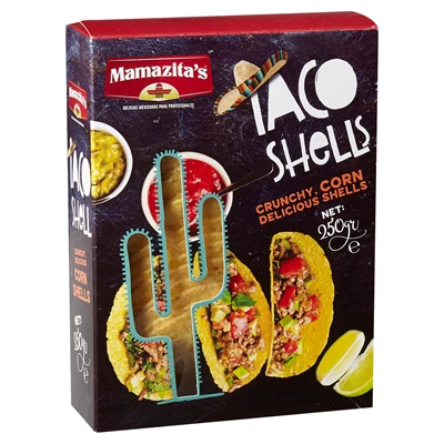 Mamazıta's Taco Kabuğu 250G - Pratik Fırınlama ile Lezzetli Taco 2'li Ekonomik Paket ürün görseli 1