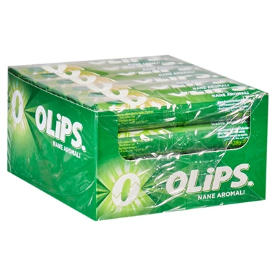 OLİPS Şeker 24 X 28 G Naneli Ferahlatıcı Mentol Lezzeti 4'li Avantaj Paketi ürün görseli 1