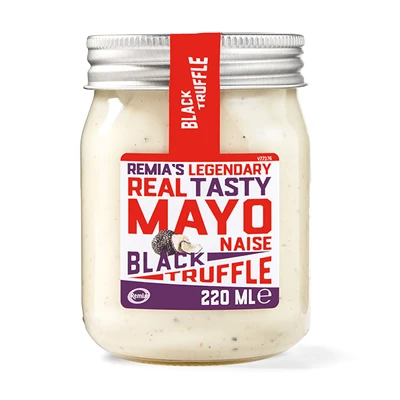 REMIA Trüflü Mayonez 220G - Siyah Trüf Mantarlı Gurme Lezzet 2'li Ekonomik Paket ürün görseli 1