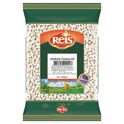 REİS Horoz Fasulye 2,5 kg - İri Taneli, Lezzetli Bakliyat 2'li Ekonomik Paket ürün görseli 1