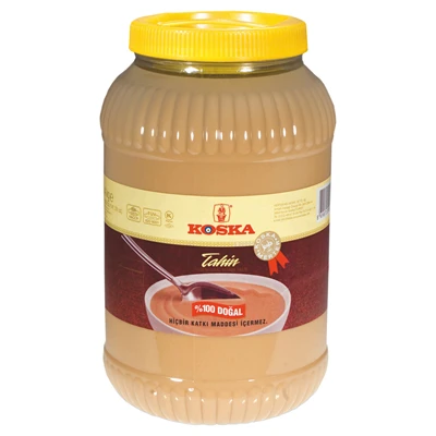 KOSKA Pet Tahin 4Kg - Yüksek Yağ Oranlı Susam Tahini ürün görseli 1