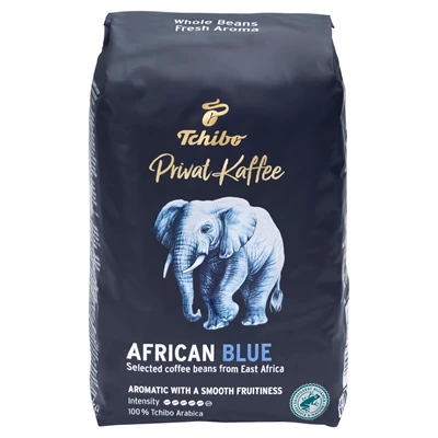 Tchibo Privat Kaffee African Blue Çekirdek Kahve 500 G %100 Arabica 2'li Ekonomik Paket ürün görseli 1