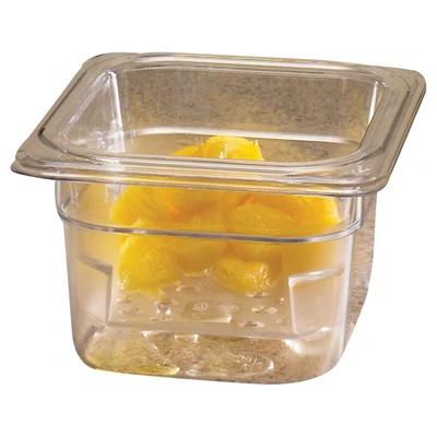 Cambro Gastronom Küvet Polikarbon 10Cm 1/6 - Dayanıklı Saklama Kabı 8'li Avantaj Paketi ürün görseli 1