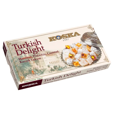 KOSKA Karışık Çerezli Lokum 500g - Geleneksel Lezzet 4'li Avantaj Paketi ürün görseli 1