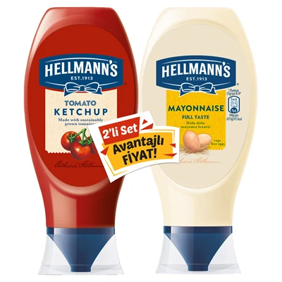 HELLMANN'S Ketçap&Mayonez 845 G - İkili Avantajlı Set 5'li Avantaj Paketi ürün görseli 1