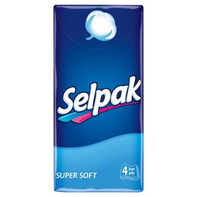 Selpak 10'lu Sade Mendil - 100 gr Yumuşak ve Dayanıklı Kağıt Mendil 8'li Avantaj Paketi ürün görseli 1
