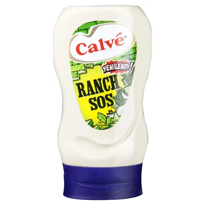 Calve Ranch Sos 245g - Salatalar ve Kızartmalar İçin Kremalı Lezzet 4'li Avantaj Paketi ürün görseli 1
