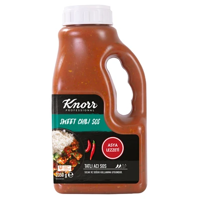 Knorr Sweet Chılı Sos 2,35 Kg Benmariye Dayanıklı Tatlı Acı Sos 3'li Ekonomik Paket ürün görseli 1