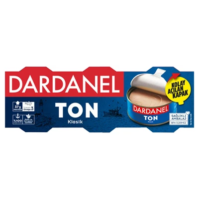 DARDANEL Ton Balığı 3x75g Bütün Dilim Açık Renkli Konserve 4'li Avantaj Paketi ürün görseli 1