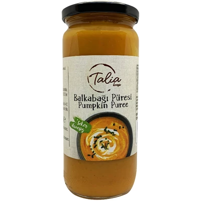 Talia Balkabağı Püre 480G - Katkısız, Şekersiz, Doğal Konserve 5'li Avantaj Paketi ürün görseli 1