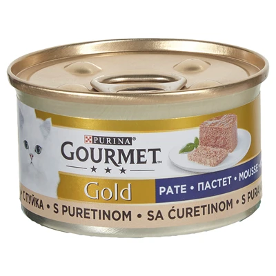 Purina Gourmet Gold Yaş Kedi Maması 85 G Hindi 8'li Avantaj Paketi ürün görseli 1