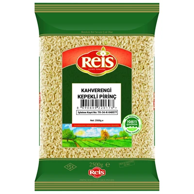 REİS Kepekli Diyet Pirinç 2,5 kg - Sağlıklı ve Besleyici 2'li Ekonomik Paket ürün görseli 1