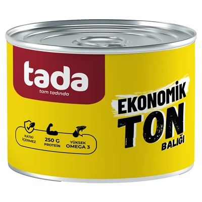 ta da Ton Balığı 1705 g Ayçiçek Yağında Konserve 3'li Ekonomik Paket ürün görseli 1