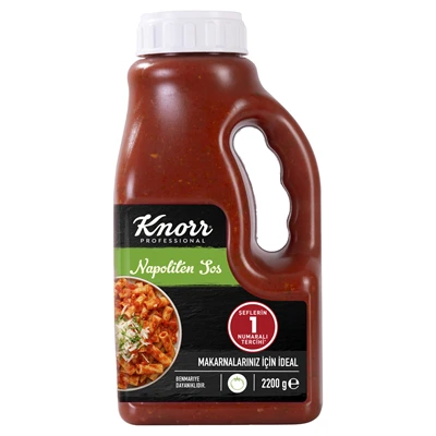 Knorr Napolıten Makarna Sosu 2,2 kg - Gerçek Domatesli Lezzet ürün görseli 1