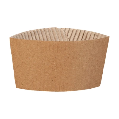Fon Sanal Bardak Kılıfı 500 Adet 14-16 Oz Kraft Karton Bardak Koruyucu 2'li Ekonomik Paket ürün görseli 1