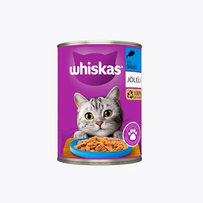 Whiskas Konserve Mama 400 G Ton Balıklı Yetişkin Kedi Maması 3'li Ekonomik Paket ürün görseli 1