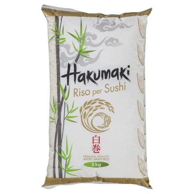 Hakumaki Sushi Pirinci 5 Kg - Sushi Yapımı İçin Özel Pirinç ürün görseli 1