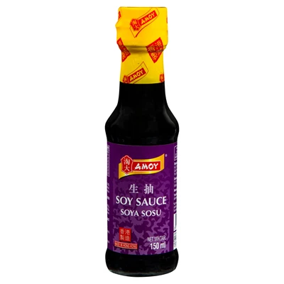AMOY Süperior Soya Sosu 150 ml - Uzak Doğu Lezzeti 5'li Avantaj Paketi ürün görseli 1