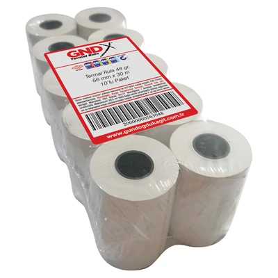Gündoğdu Termal Rulo 56x30cm 48G Yazar Kasa ve POS Rulosu 4'li Avantaj Paketi ürün görseli 1