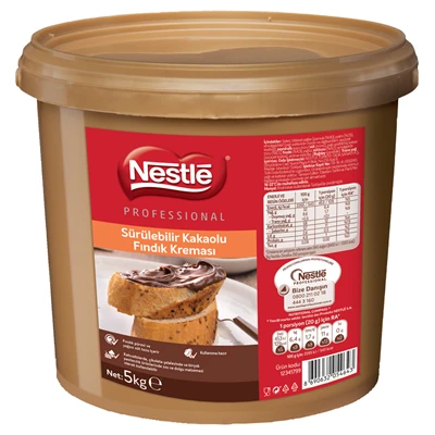 Nestle Professional Fındık Kreması 5 Kg - Kakaolu Fındık Kreması ürün görseli 1