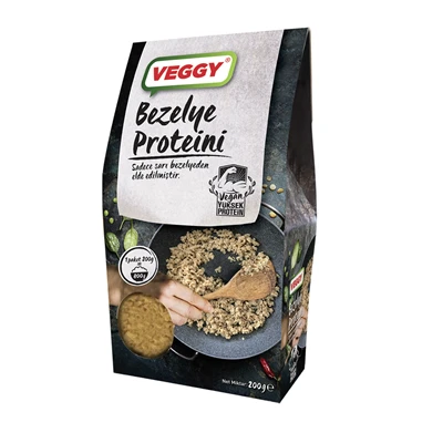 VEGGY Bezelye Proteini 200G | Vegan Protein Tozu Kıyma İkamesi 3'li Ekonomik Paket ürün görseli 1